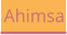 Ahimsa