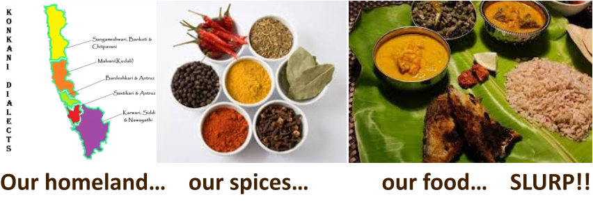 Our homeland…    our spices…             our food…    SLURP!!